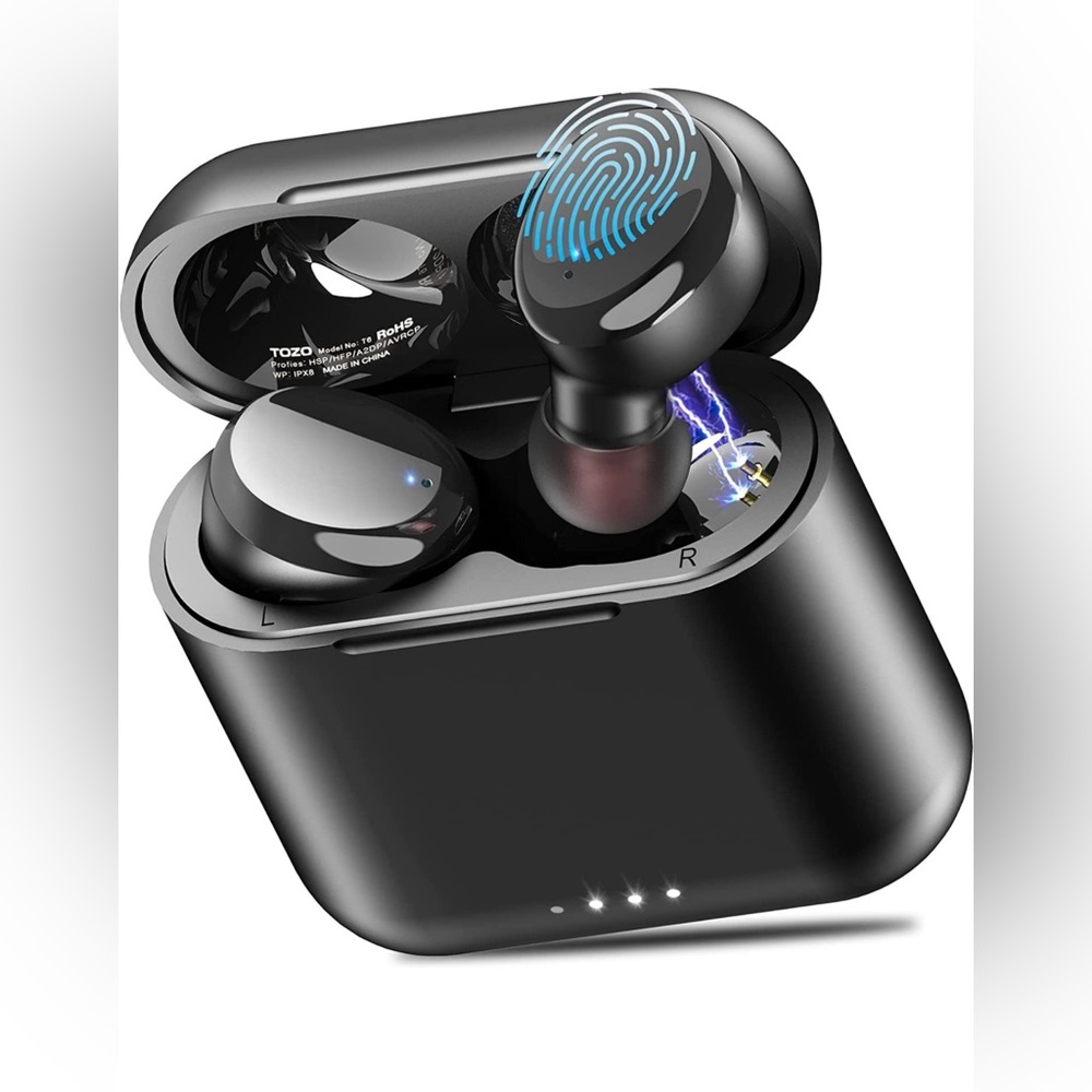 TOZO T6 True Wireless Earbuds Bluetooth Headphones Touch Control NEW SEALED
